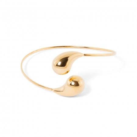 STEEL BRACELET WITH DROPS