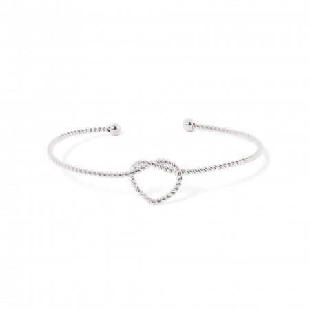 STEEL BRACELET WITH KNOT