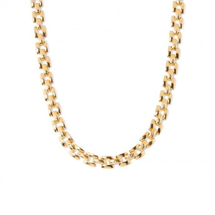 STEEL LINKS NECKLACE