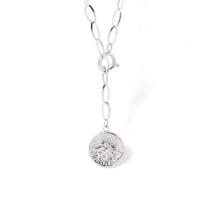 STEEL NECKLACE WITH STAR