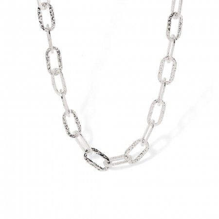 STEEL LINKS NECKLACE