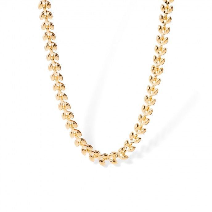 COLAR AÇO FOLHAS COLAR AÇO FOLHAS