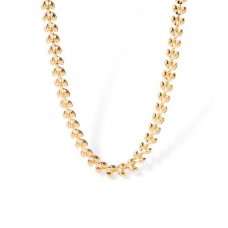COLLAR HOJAS DE ACERO