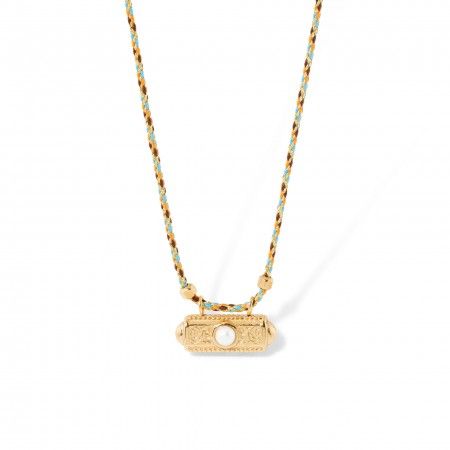 ETHNIC STEEL NECKLACE