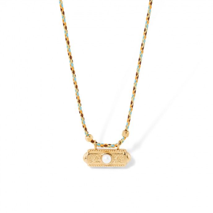 ETHNIC STEEL NECKLACE