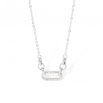 SHINY STEEL NECKLACE