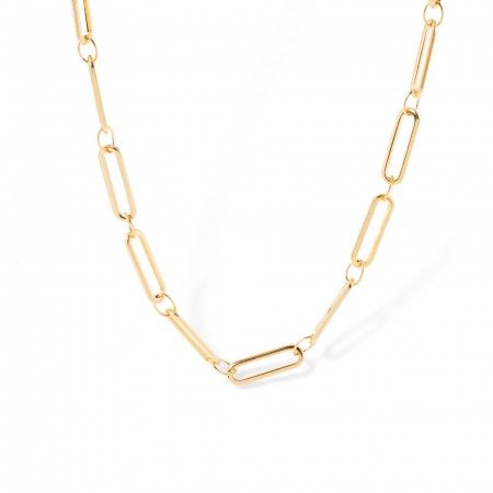 STEEL LINKS NECKLACE