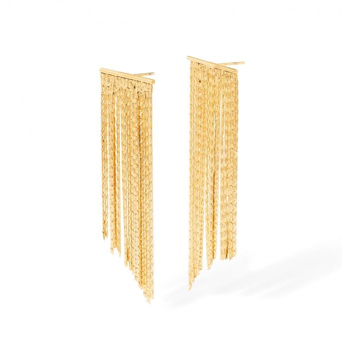 STEEL LARGE EARRINGS