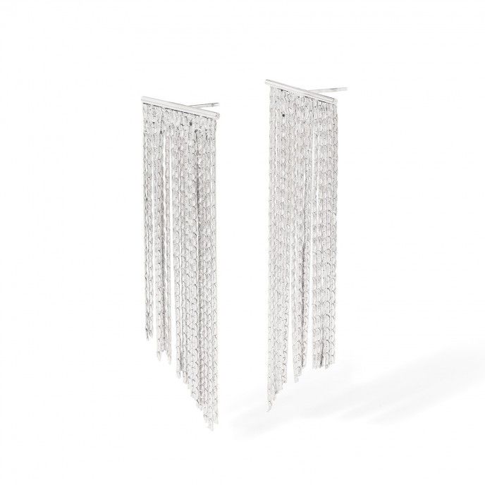 STEEL LARGE EARRINGS