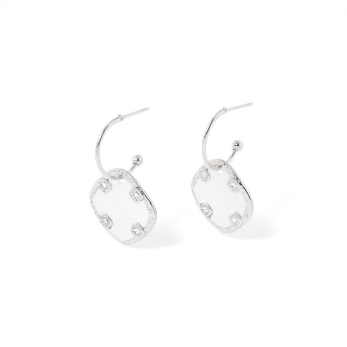 STEEL GEOMETRIC EARRINGS