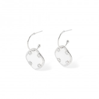 STEEL GEOMETRIC EARRINGS