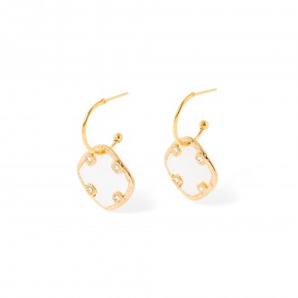 STEEL GEOMETRIC EARRINGS