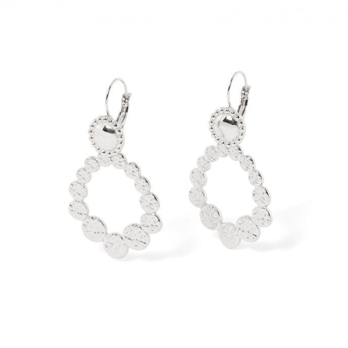 STEEL LARGE EARRINGS