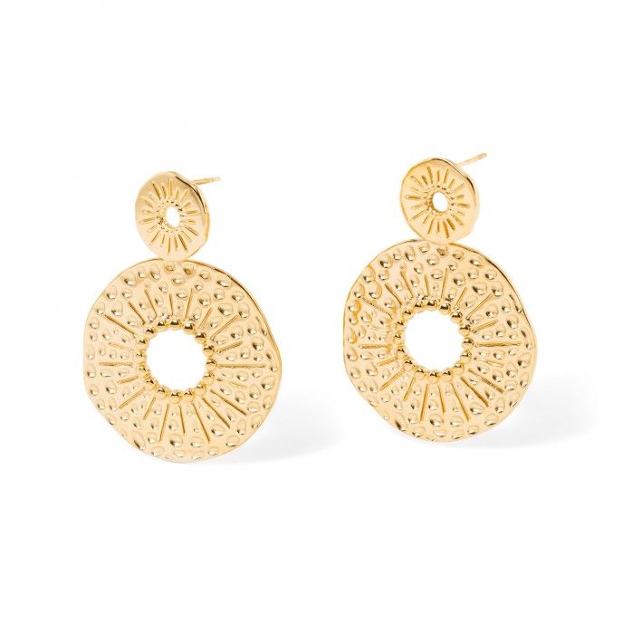 ETHNIC STEEL EARRINGS