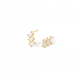 STEEL SHINY EARRINGS