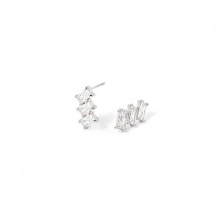 STEEL SHINY EARRINGS