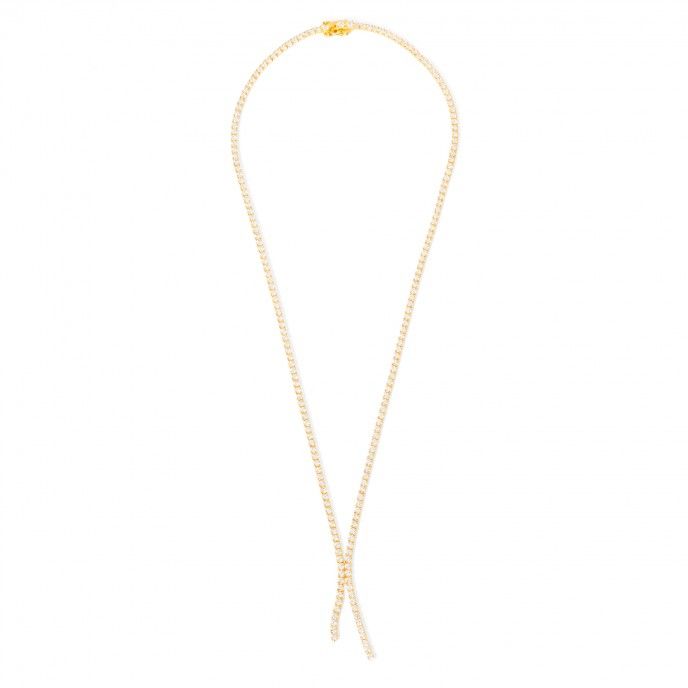 SILVER SHINY NECKLACE