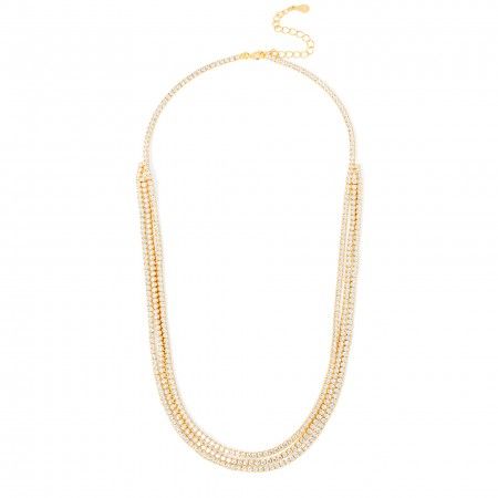 GARGANTILLA TRIPLE BRILLANTE