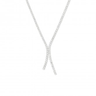 SILVER SHINY NECKLACE
