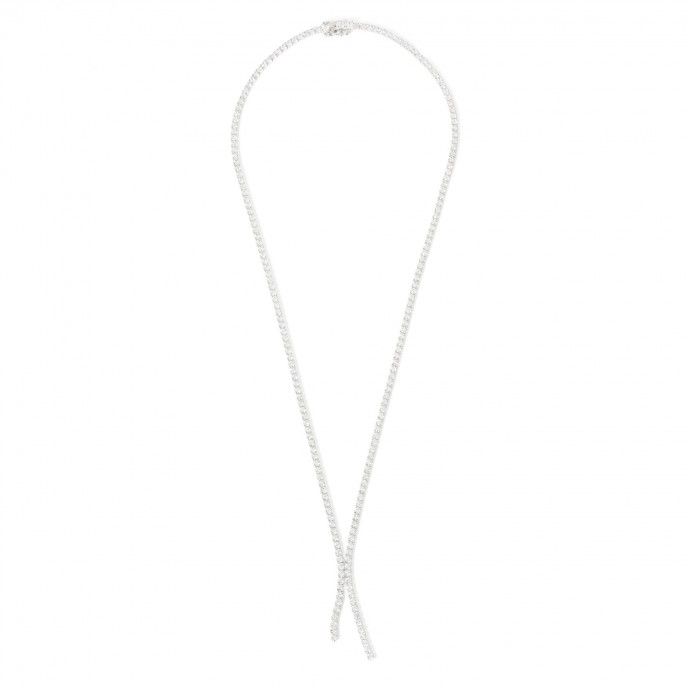 SILVER SHINY NECKLACE