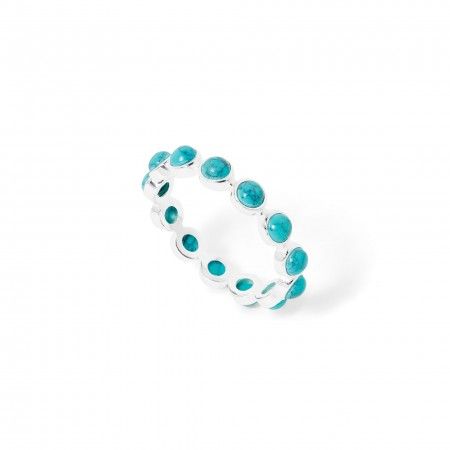 SILVER RING WITH STONES SILVER RING WITH STONES