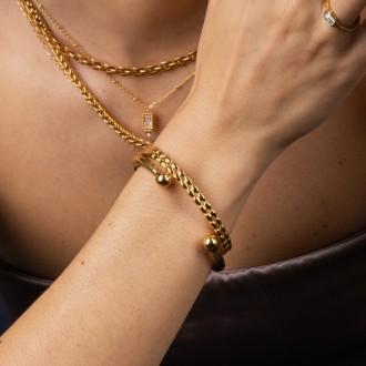 PULSERA R�GIDA DE ACERO