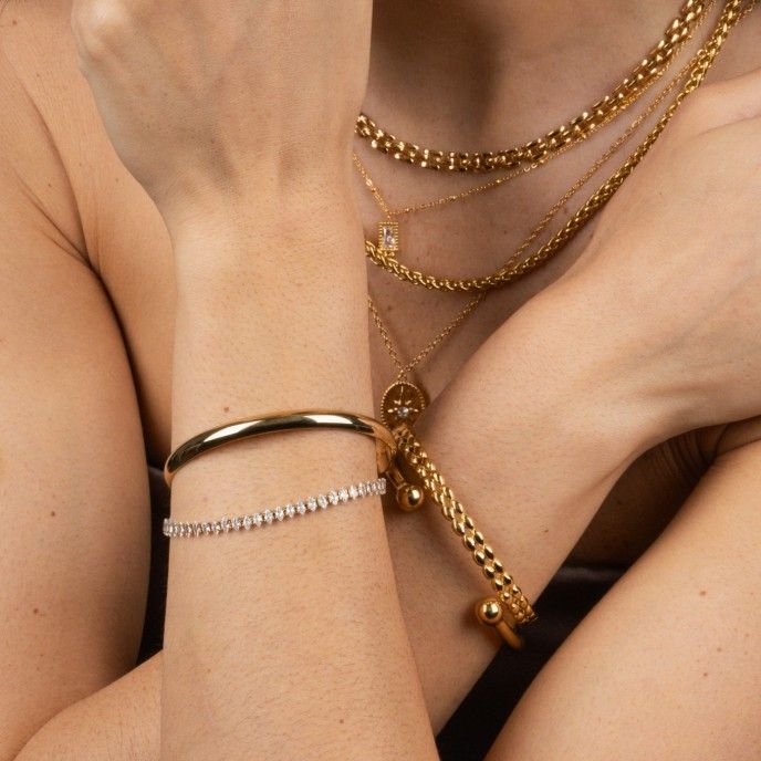 PULSERA R�GIDA DE ACERO