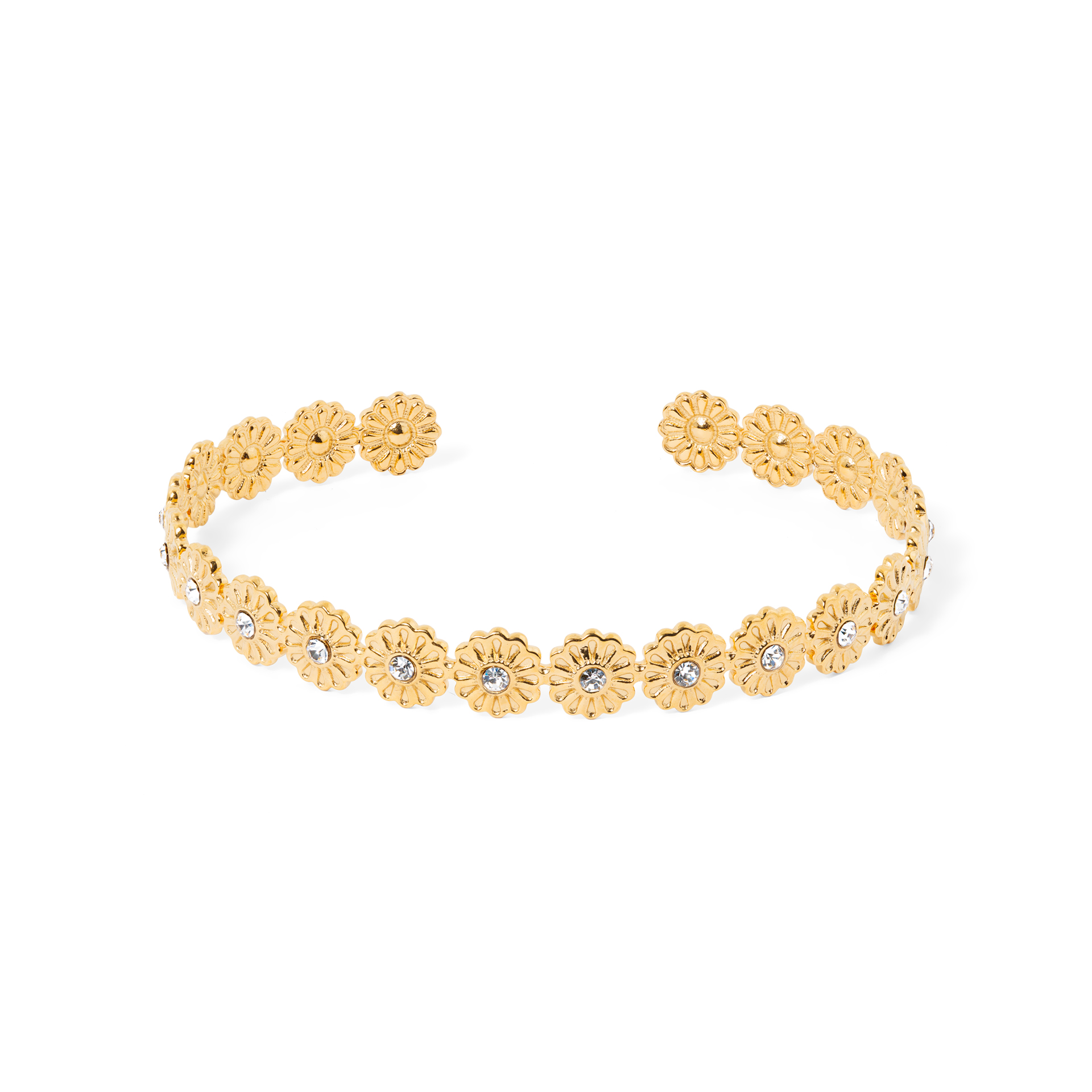 PULSEIRA AÇO FLORES