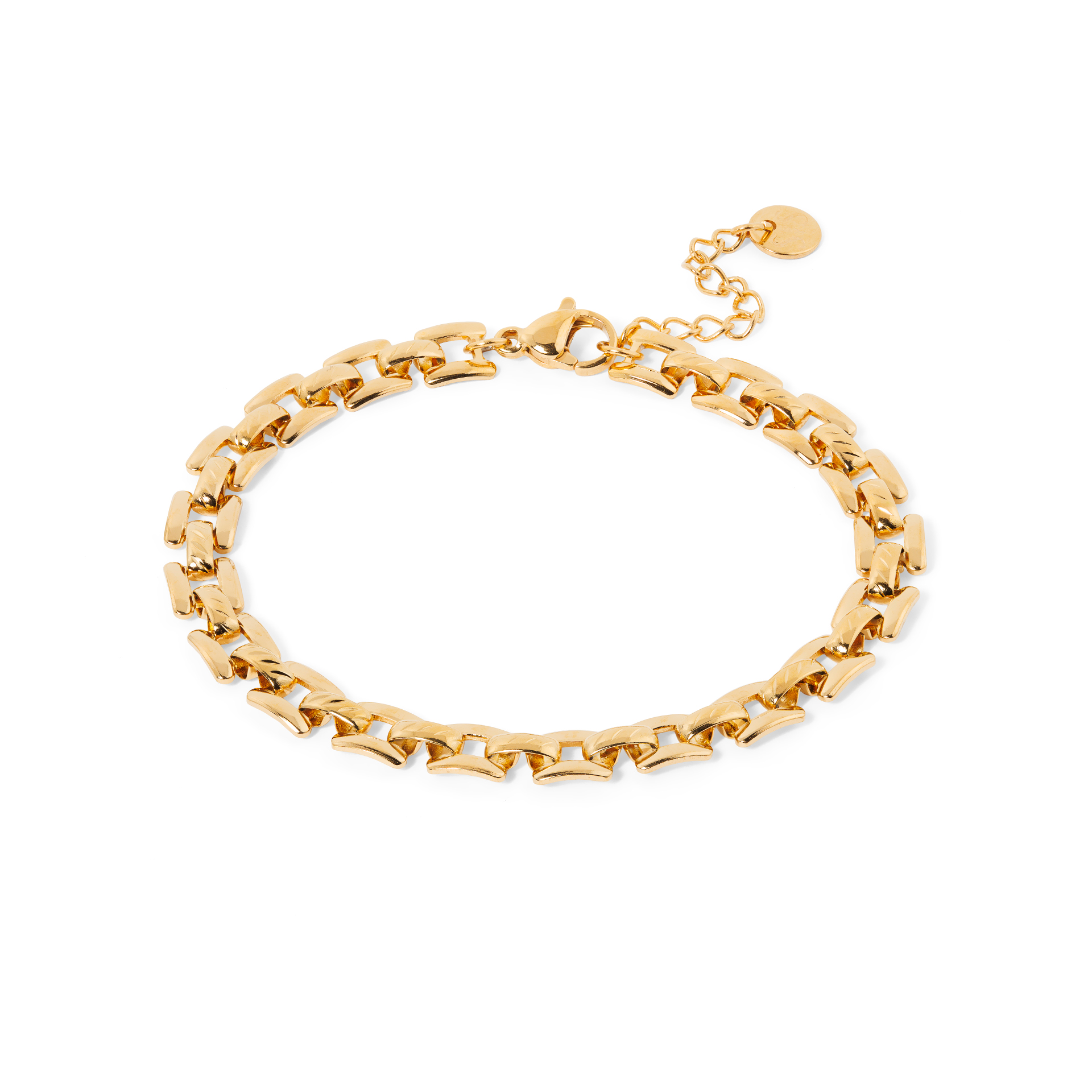 PULSEIRA AÇO GEOMÉTRICA