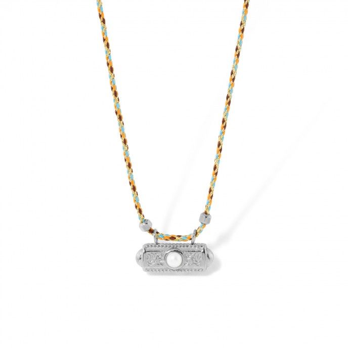 ETHNIC STEEL NECKLACE