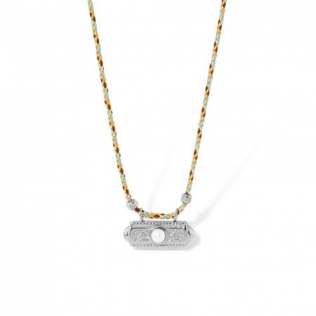 ETHNIC STEEL NECKLACE