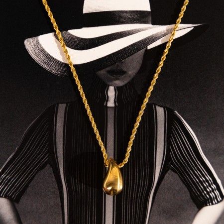 COLAR AÇO GOTA COLAR AÇO GOTA