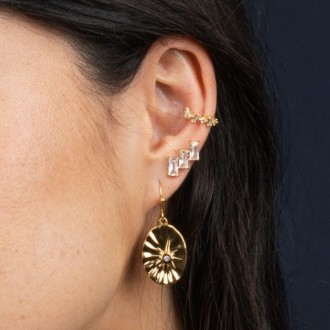 STEEL SHINY EARRINGS