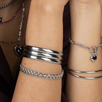 PULSERA R�GIDA DE ACERO