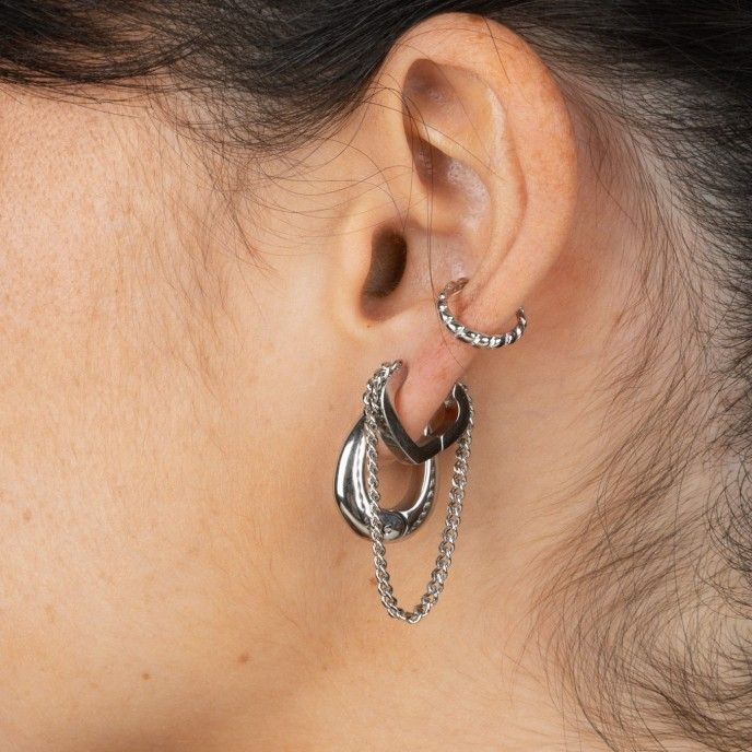 STEEL HOOPS WITH CHAIN