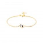 Prata com Banho Ouro de 18k - Branco