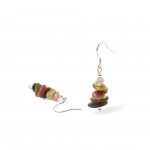 925 Sterling Silver -  Tourmaline