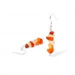 925 Sterling Silver - Carnelian Agate