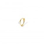 925 Sterling Silver with 18k Gold Plating