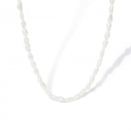 NECKLACE MINI PEARLS 40CM