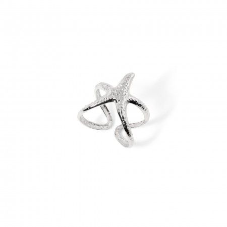 STEEL STARFISH RING