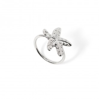 ANILLO ESTRELLA DE MAR DE ACERO