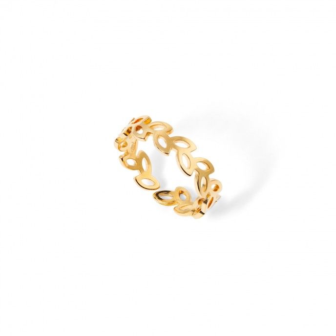 ANILLO HOJAS DE ACERO