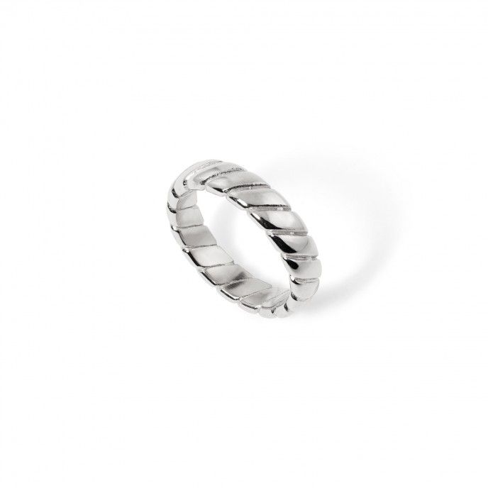 ANILLO RETORCIDO DE ACERO