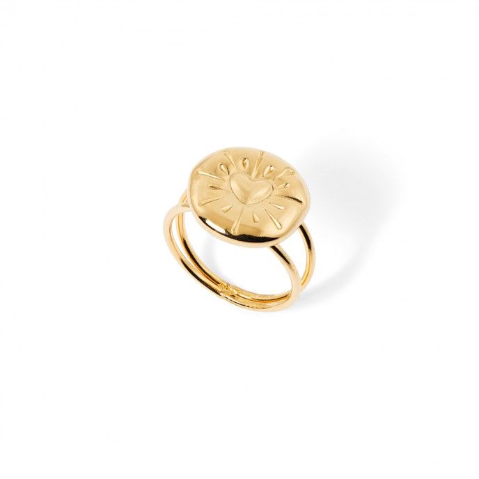 ANILLO CORAZ�N DE ACERO