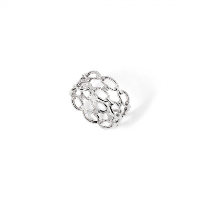 STEEL LINKS RING