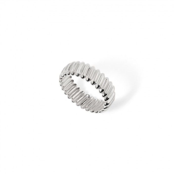 ANILLO RAYAS DE ACERO