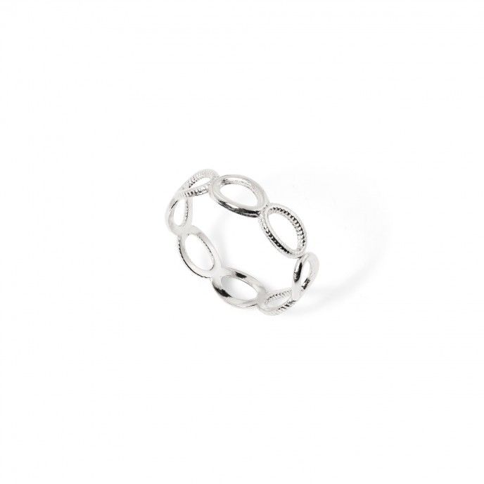 STEEL LINKS RING