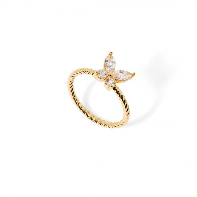 ANILLO MARIPOSA DE ACERO