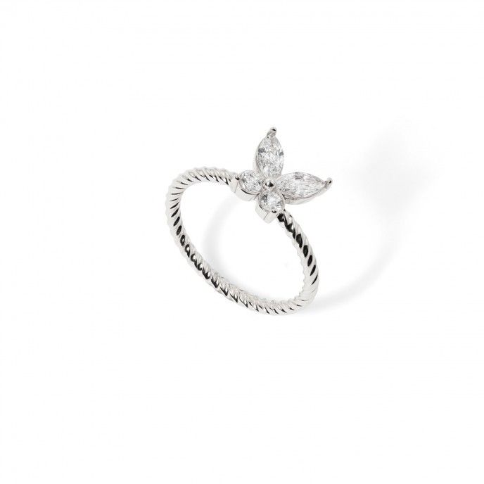 ANILLO MARIPOSA DE ACERO